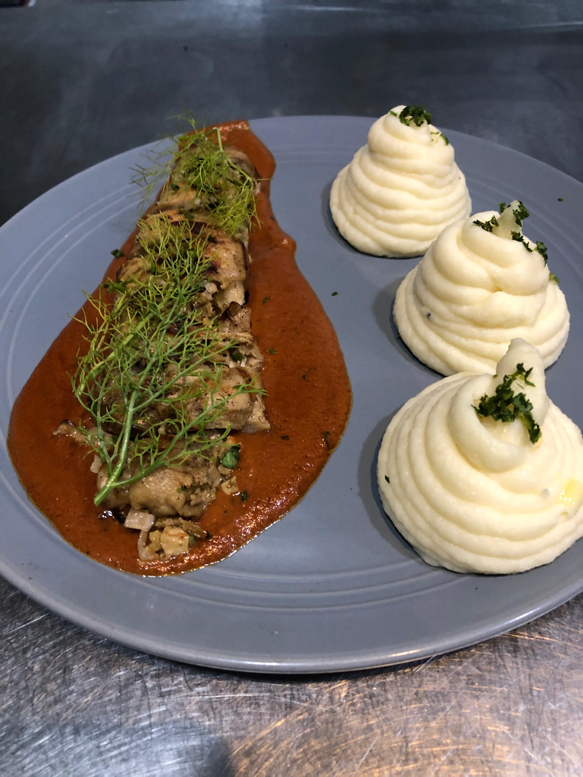 CORDON BLEU CHAMPIGNON ROULADE